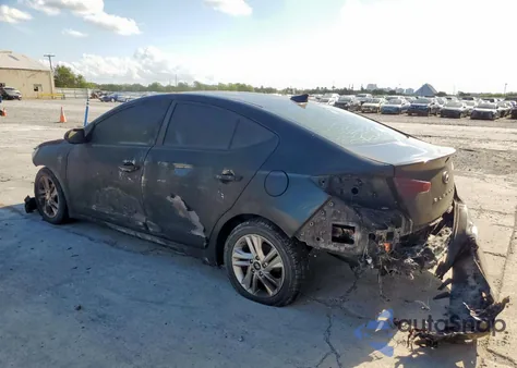 2019 Hyundai Elantra Sel z USA, uszkodzony, nr VIN KMHD84LF8KU855019